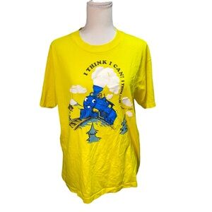 Vintage Thomas The Train T Shirt Adult 90s Tank Engine I Think I Can Size Large